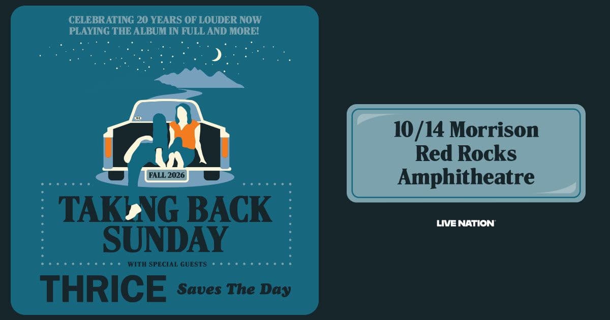 Taking Back Sunday - Louder Now Live